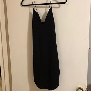 Black Spaghetti Strap Dress
